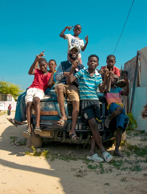 Free AFRICA CHILDREN ON THE STREET Stock Photo