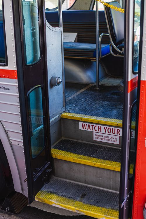 Step Risers Buses Stairs in Bus · Free Stock Photo