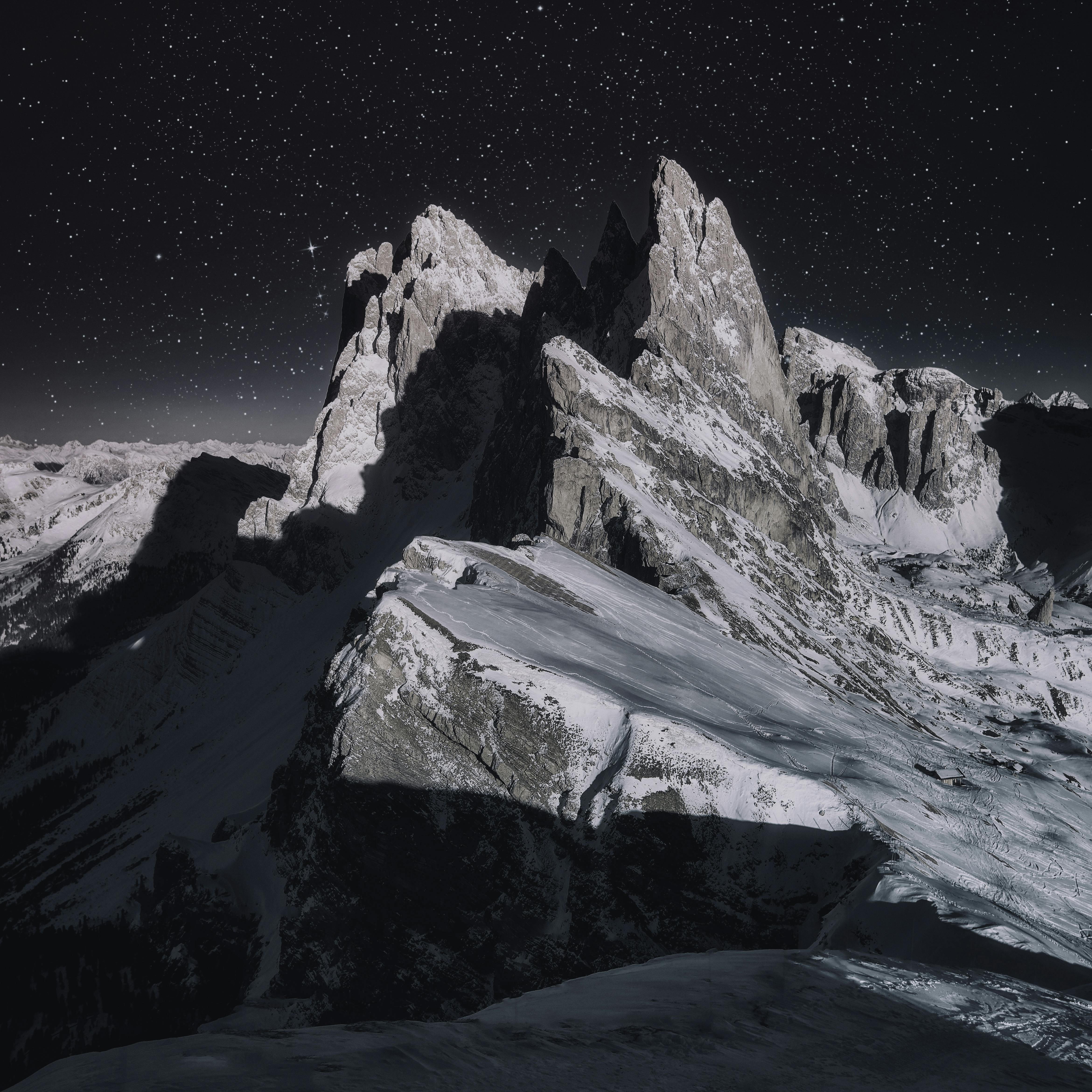 Foto De Stock Gratuita Sobre Al Aire Libre Alpes Cielo Estrellado 6036