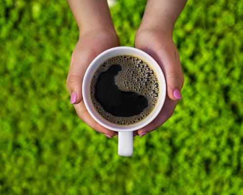 Free stock photo of bakery product, black coffee, bubble