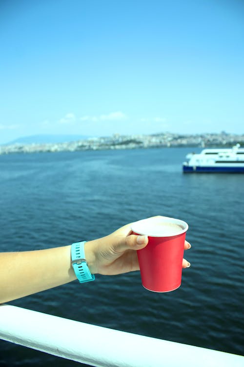 Free stock photo of arm, beverages, city