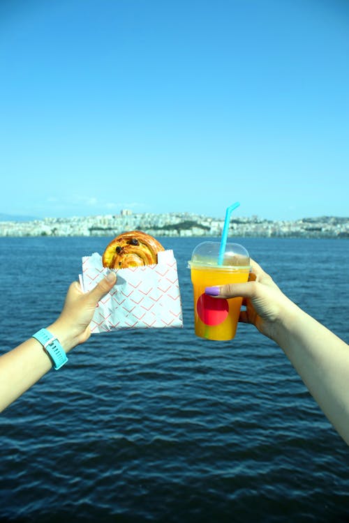 Free stock photo of arm, beverages, city