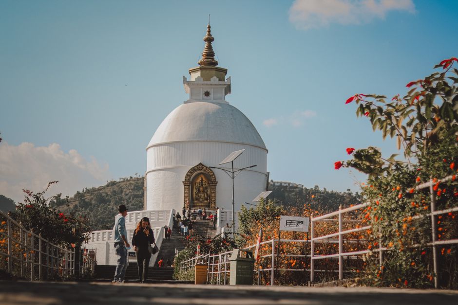 Temple Bindabasini avec vue panoramique sur Pokhara