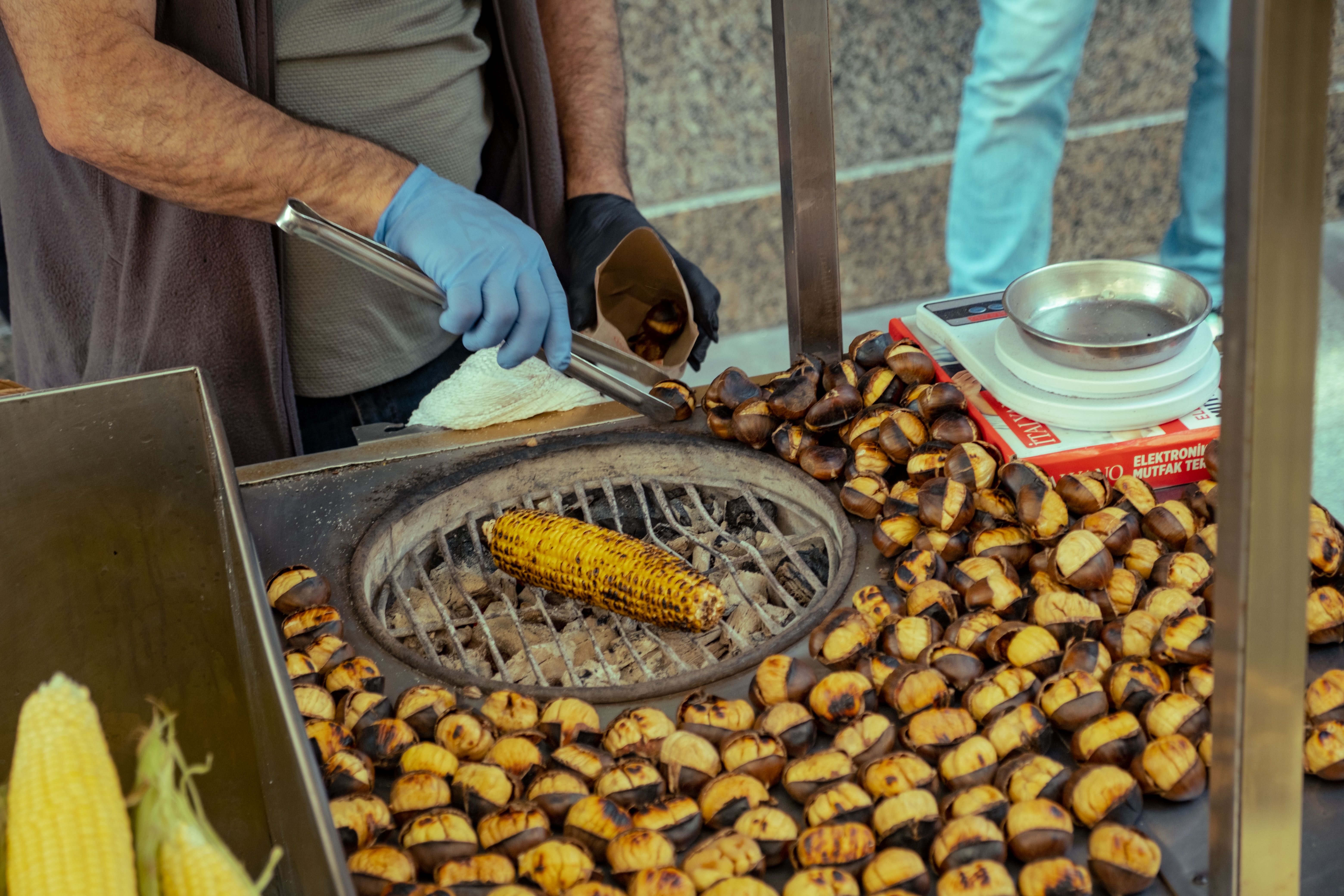 Griddled Grilled Corn with Chili Lime