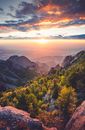Scenic Photo of Rocky Mountain During Golden Hour