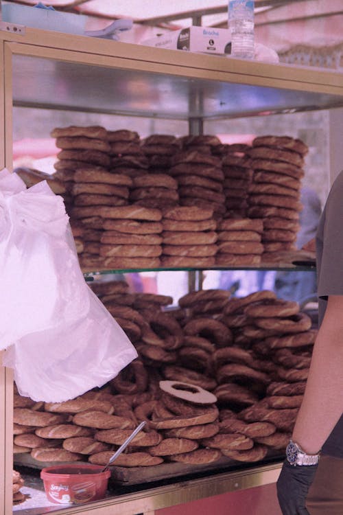 Imagine de stoc gratuită din bagel de susan, istanbul türkiye, vânzător de stradă
