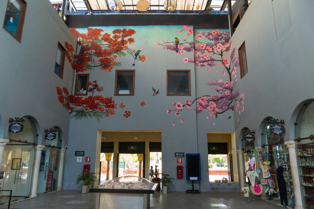 Mural Picheta sur les murs de Mérida