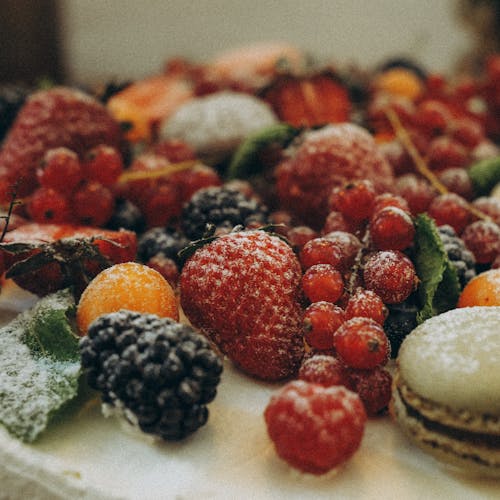 Free stock photo of cake, fruits