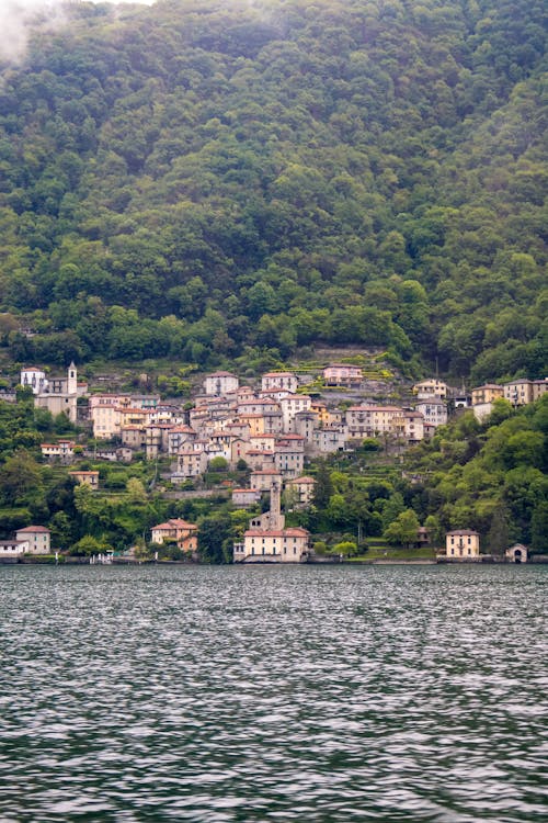 Lago Di Como, Italia, Montagne, Bel Cielo, Sfondo 4k