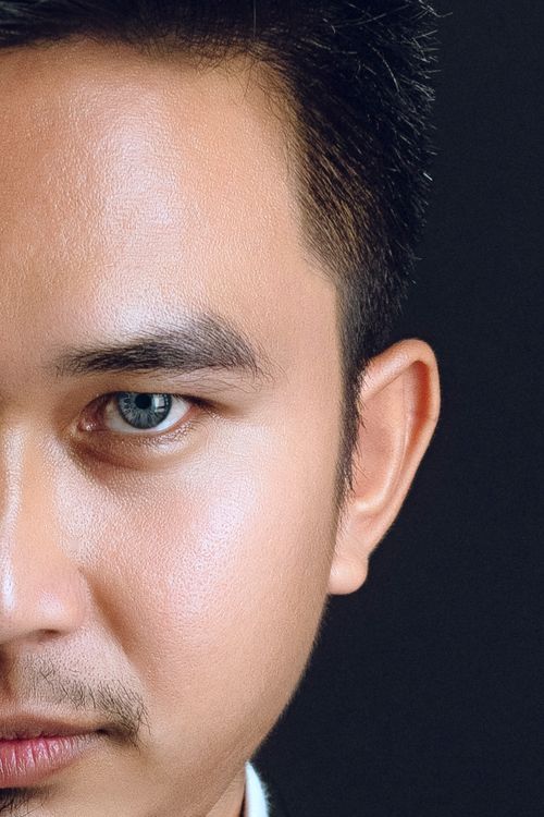 Man Face Fref Half of Man Face · Free Stock Photo