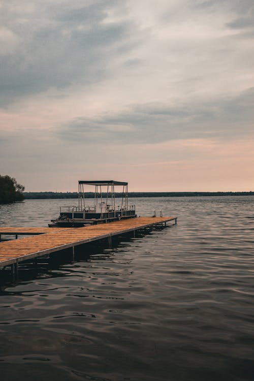 Základová fotografie zdarma na téma cestování, dok, jezero