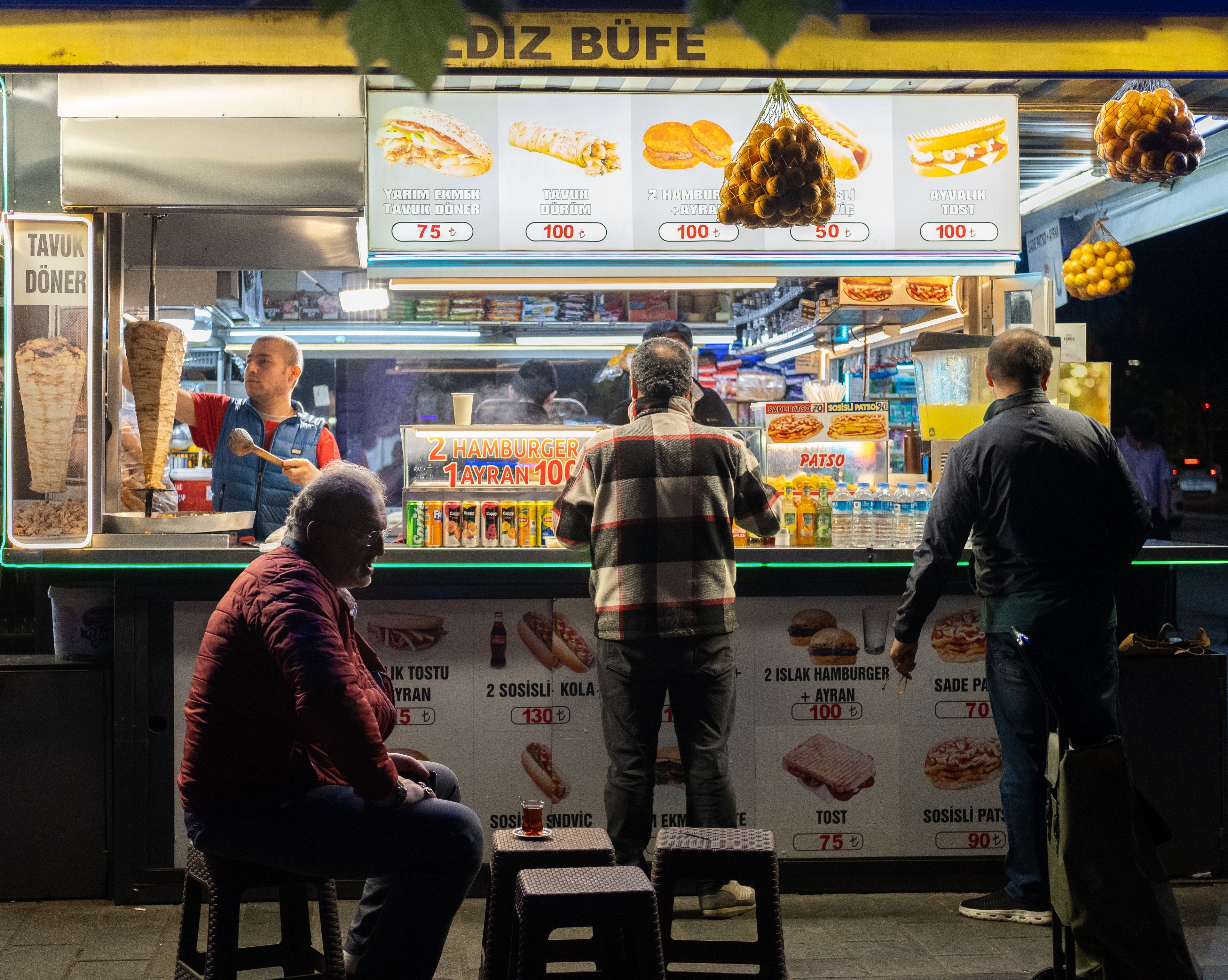 Berlin döner kebab shop