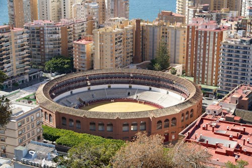 Gratis lagerfoto af andalusien, Arena, arkitektur