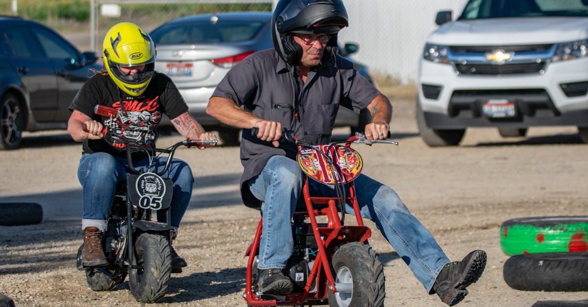 Men Riding on Moped Bikes · Free Stock Photo