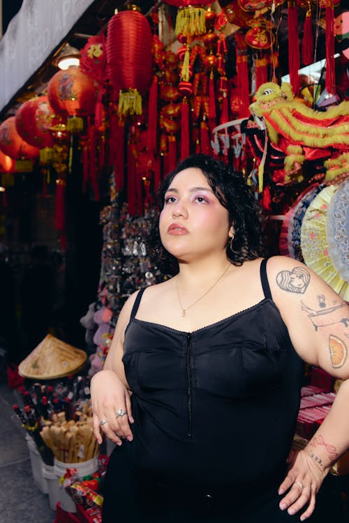 Ingyenes stockfotó Fotózás, kínai negyed, kövér lány témában