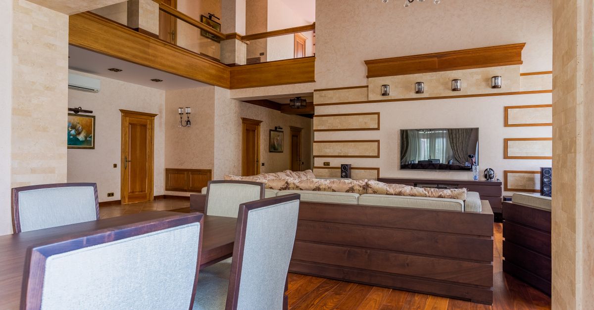 Beautifully designed living room with elegant furniture and sophisticated decor.