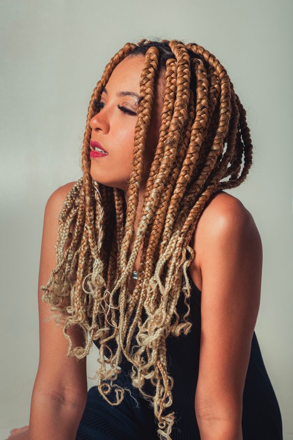 braid hairstyle for thick hair 22