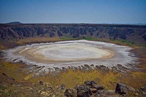 Free stock photo of crater, desert, middle east Stock Photo