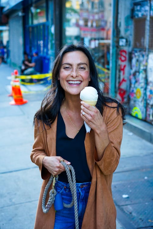 Free stock photo of happy, ice cream, ice cream cone