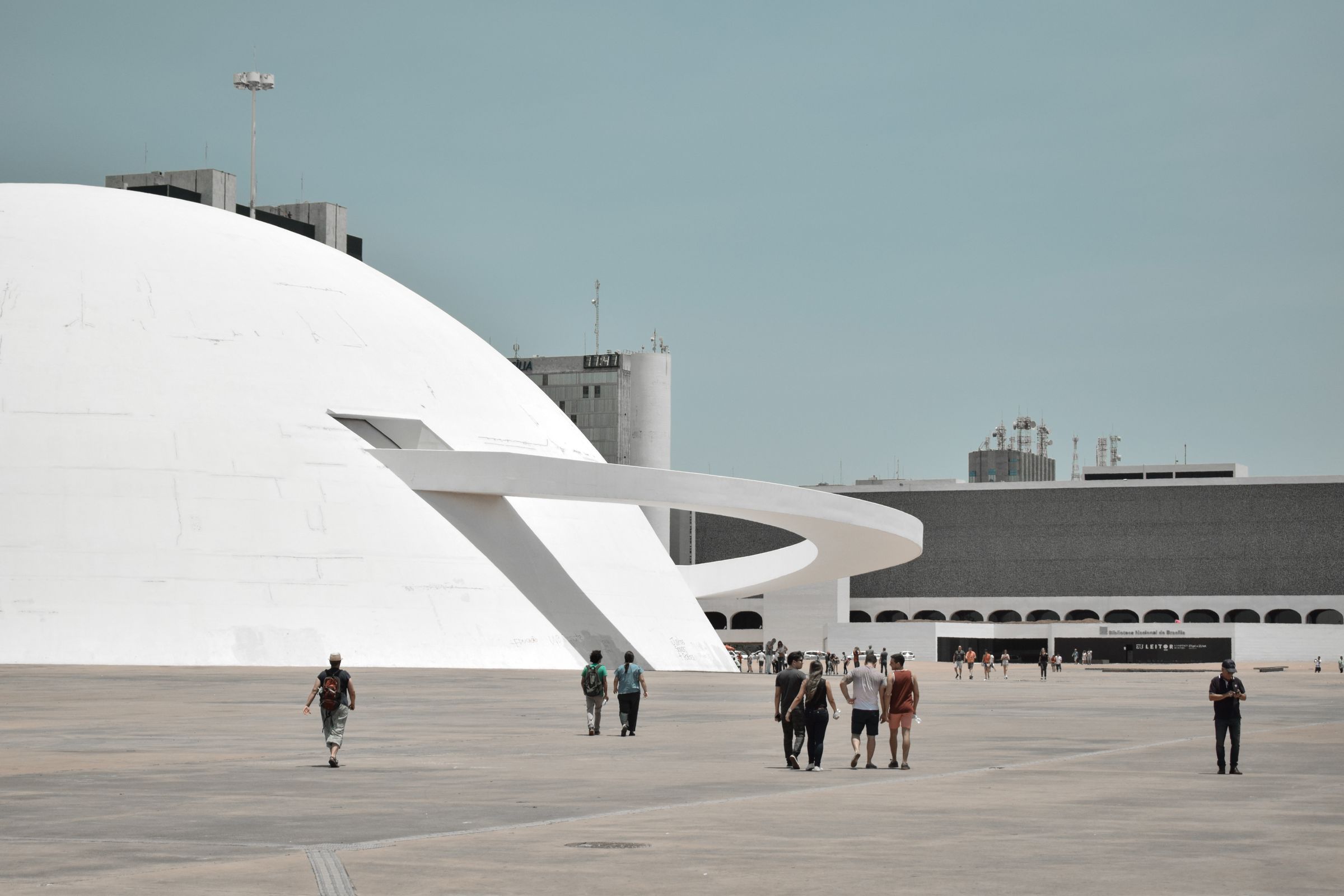 Arquitetura futurista de Brasília