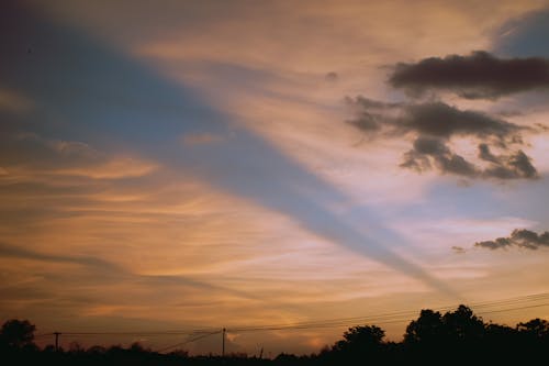 무료 구름의 광선 스톡 사진