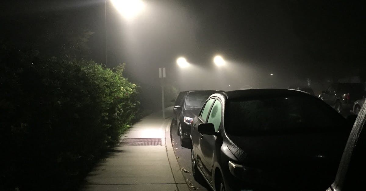 Free stock photo of cars, contrast, fog