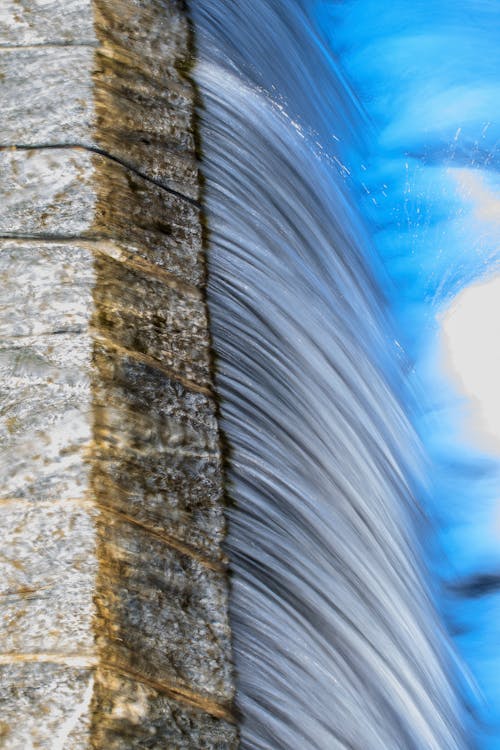 Immagine gratuita di acqua, azzurro, cascata