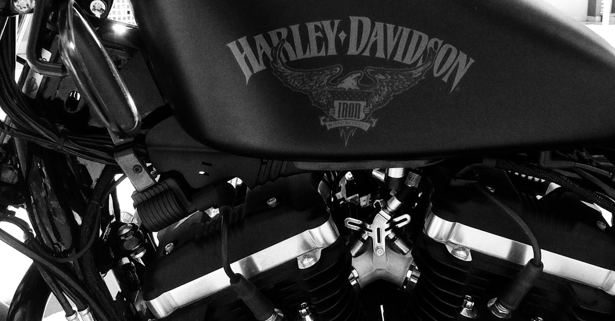 Free stock photo of black and white, motorbikes, motorcycle