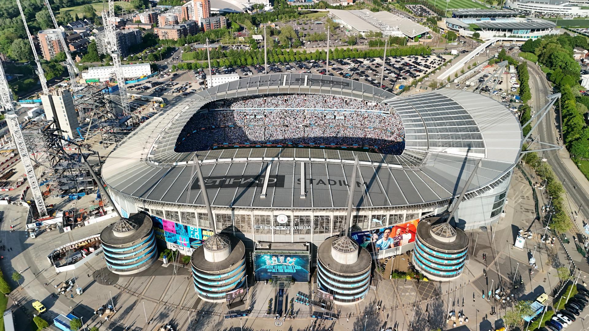 Etihad Stadium in Manchester