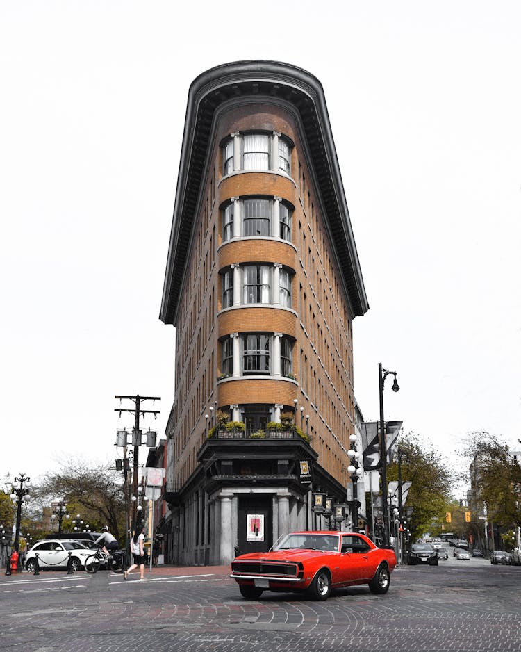 Heritage Hotel Europe Building In Vancouver