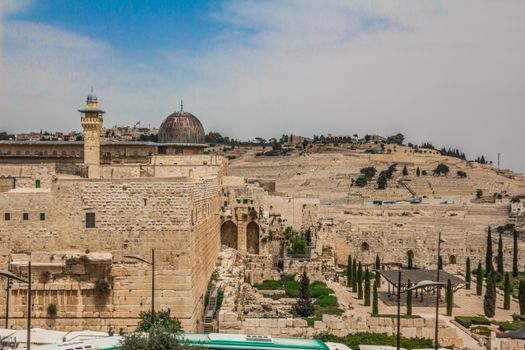 Dead Sea and Masada sunrise day — Jerusalem