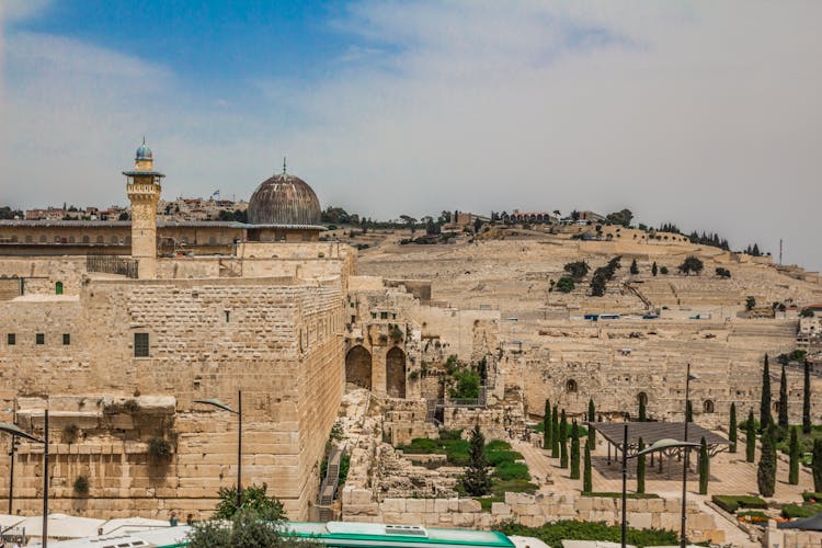 Ancient Al Aqsa Mosque Building In Jerusalem