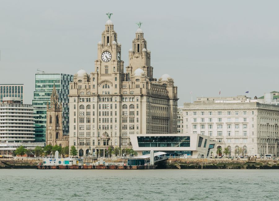 Liverpool, United Kingdom — skyline and landmarks · stay connected with a Liverpool eSIM from My Holiday SIM