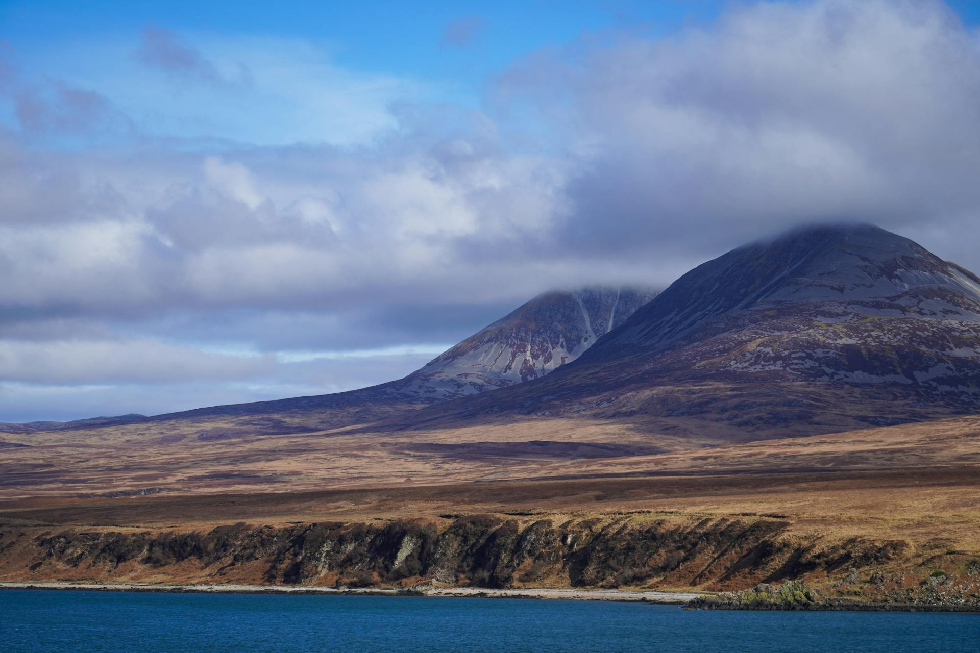 Paps of Jura in the Inner Hebrides of Scotland