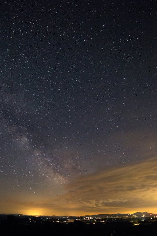 밤, 별, 별이 빛나는의 무료 스톡 사진