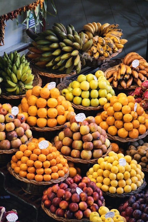 Fruits on a local market in Madeira