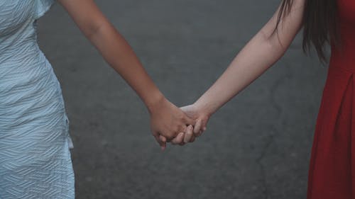 Free stock photo of hands, holding hands, moody