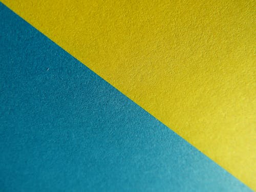 Yellow And Blue Surface