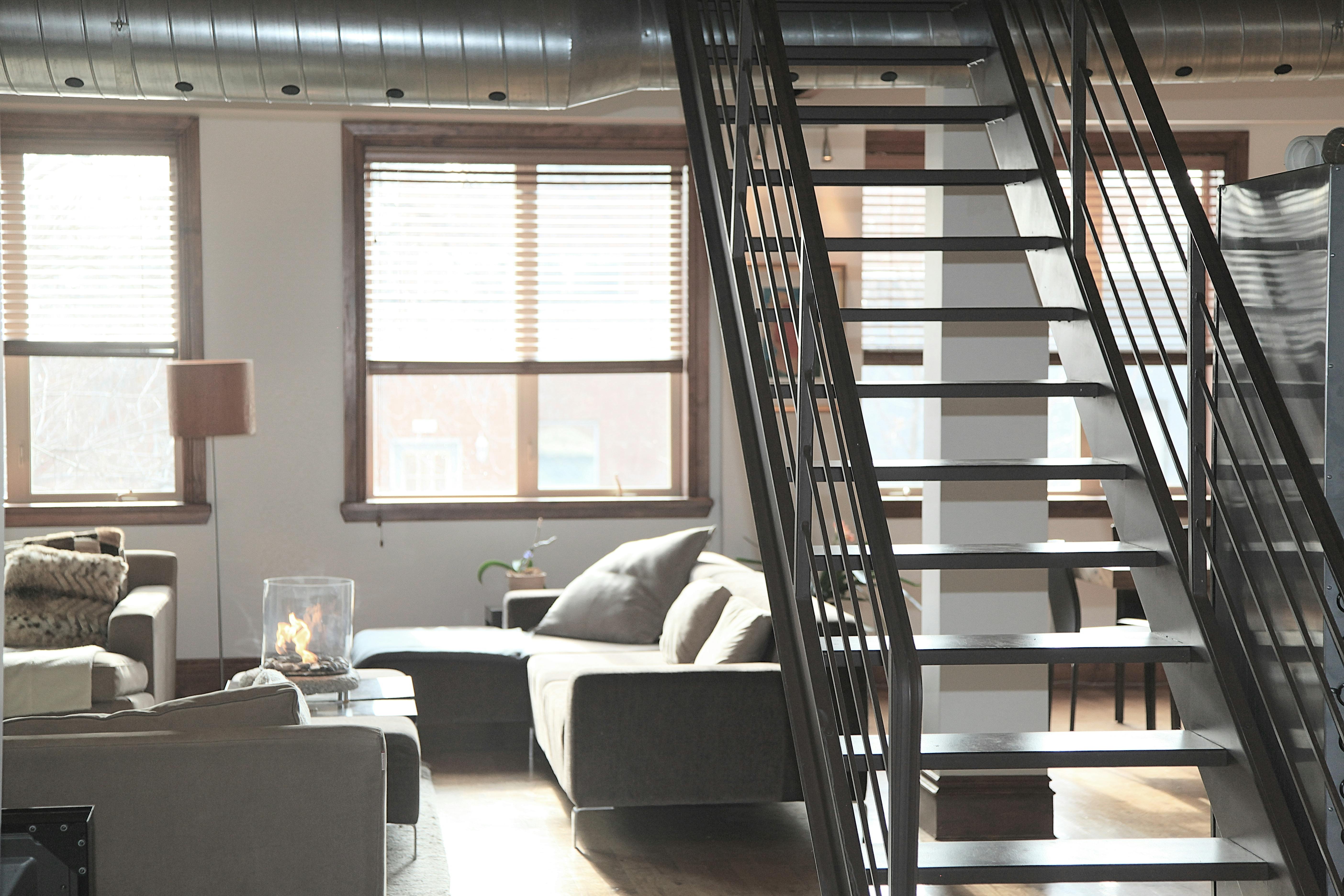 Free stock photo of stairs, home, loft, decoration