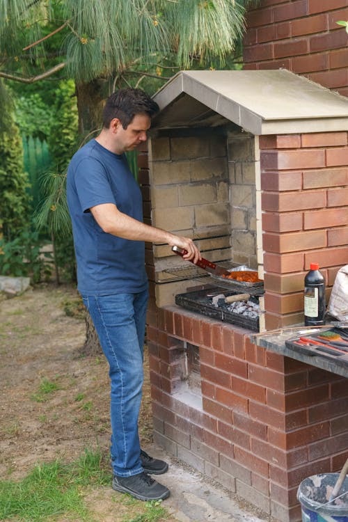 Δωρεάν στοκ φωτογραφιών με bbq, wurst, άνδρας