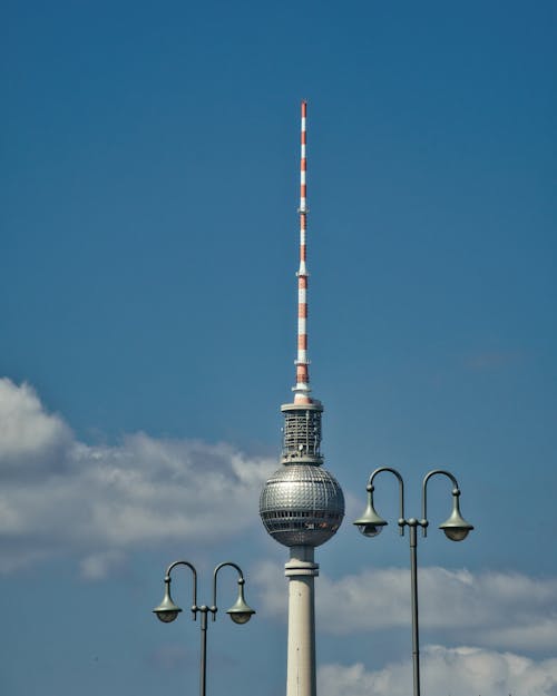 berliner fernsehturm, 发射机, 城市 的 免费素材图片