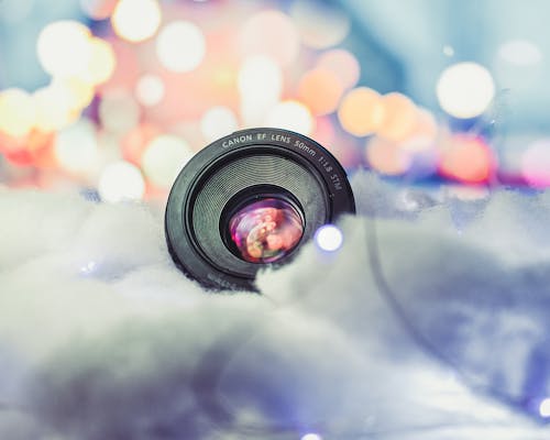 Gratuit Photos gratuites de appareil photo, blanc, bokeh Photos