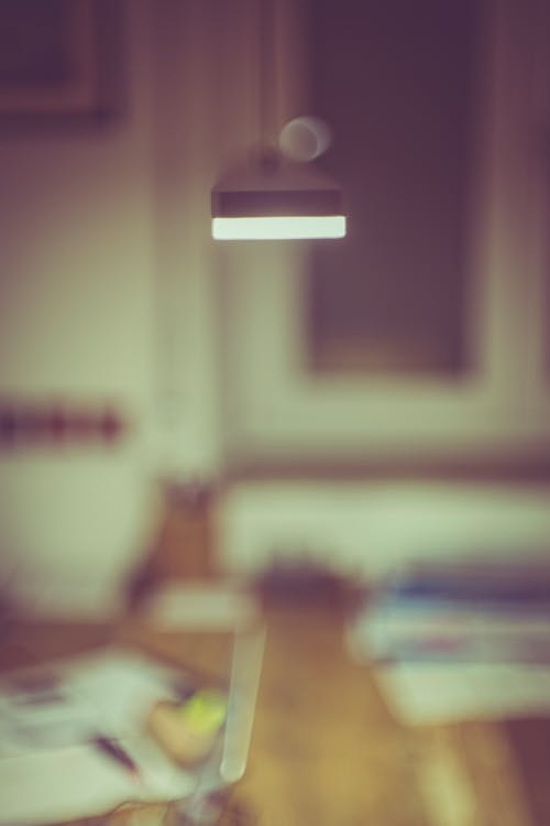 White and Black Pendant Lamp