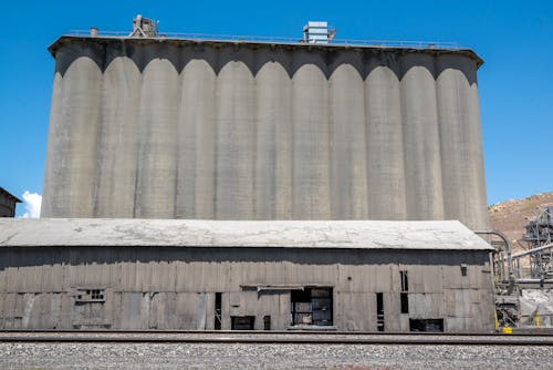 Free stock photo of concrete, concrete plant, industrial architecture