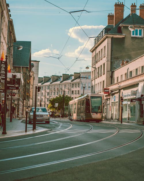 Photo of Tram on Street