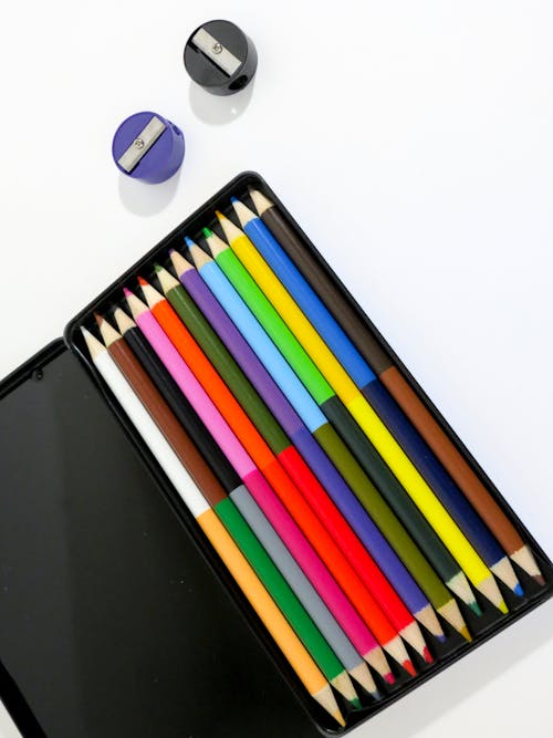 Stylos De Couleur Assortis