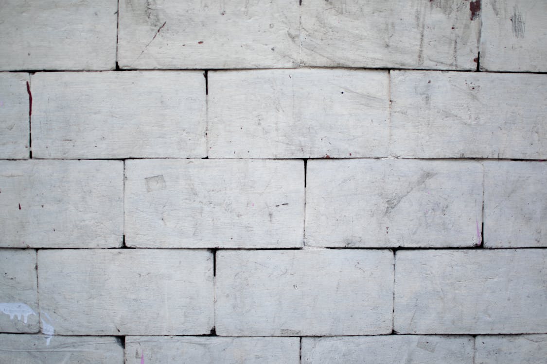 Close-up Photo of Concrete Block Wall