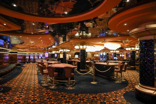 Lavish casino interior