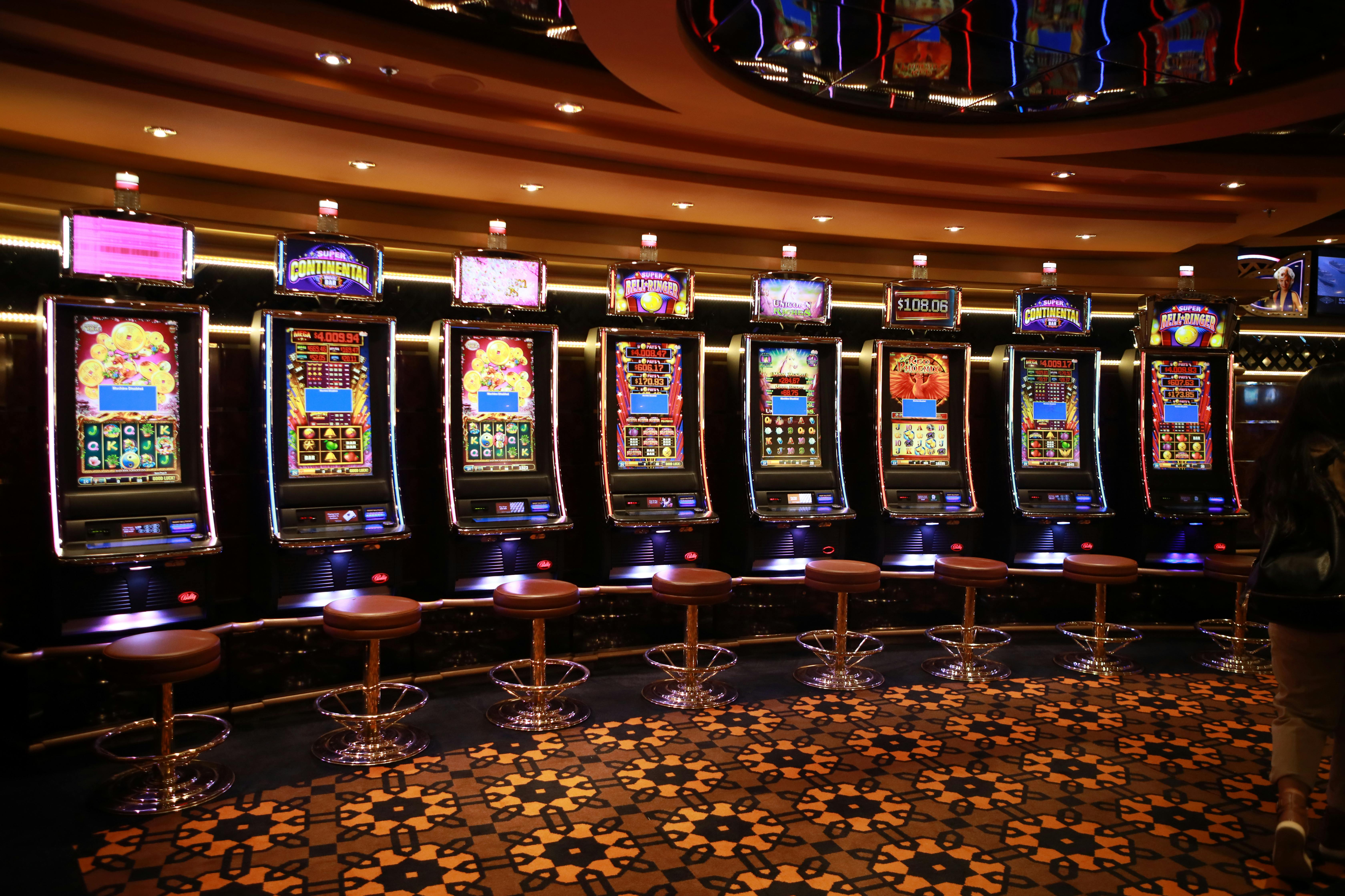 a casino on a luxurious cruise ship