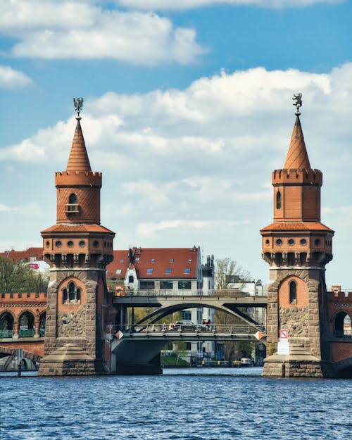 oberbaum桥, 哥德式, 哥德式的 的 免费素材图片